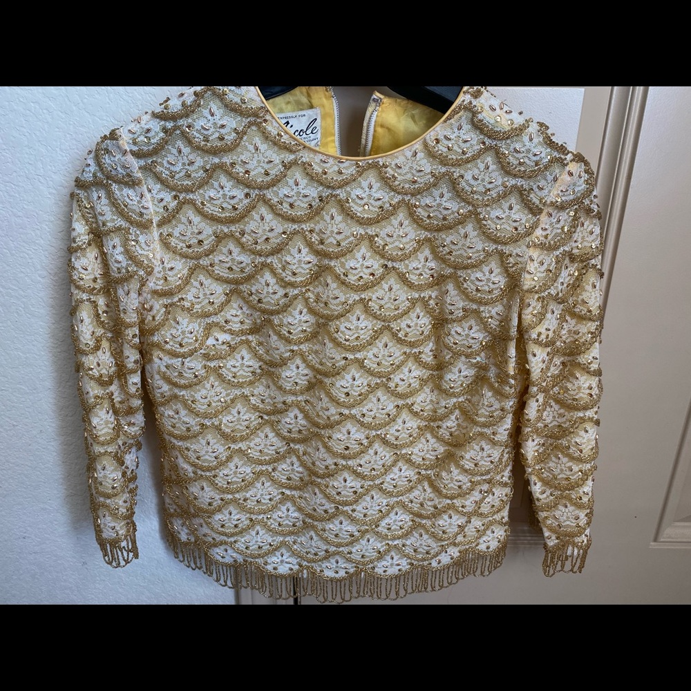 Vintage Hand decorated Jacket British Crown Colony